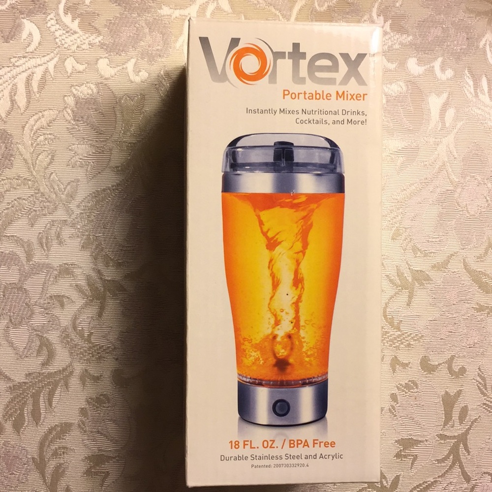 Vortex Portable Mixture for nutritional drinks.
